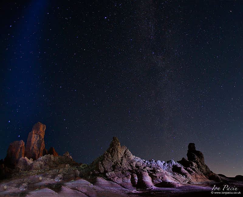 starry night photography tenerife