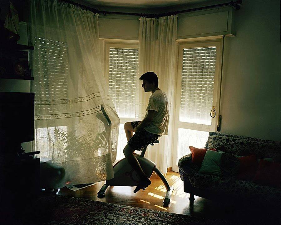 When our tutor Giulia Bianchi came back to Italy in 2011, she found a country where the economical crisis had a deep psychological impact as well. Taking the portrait of her brother, she was thinking of an entire generation without work and without hope for the future.