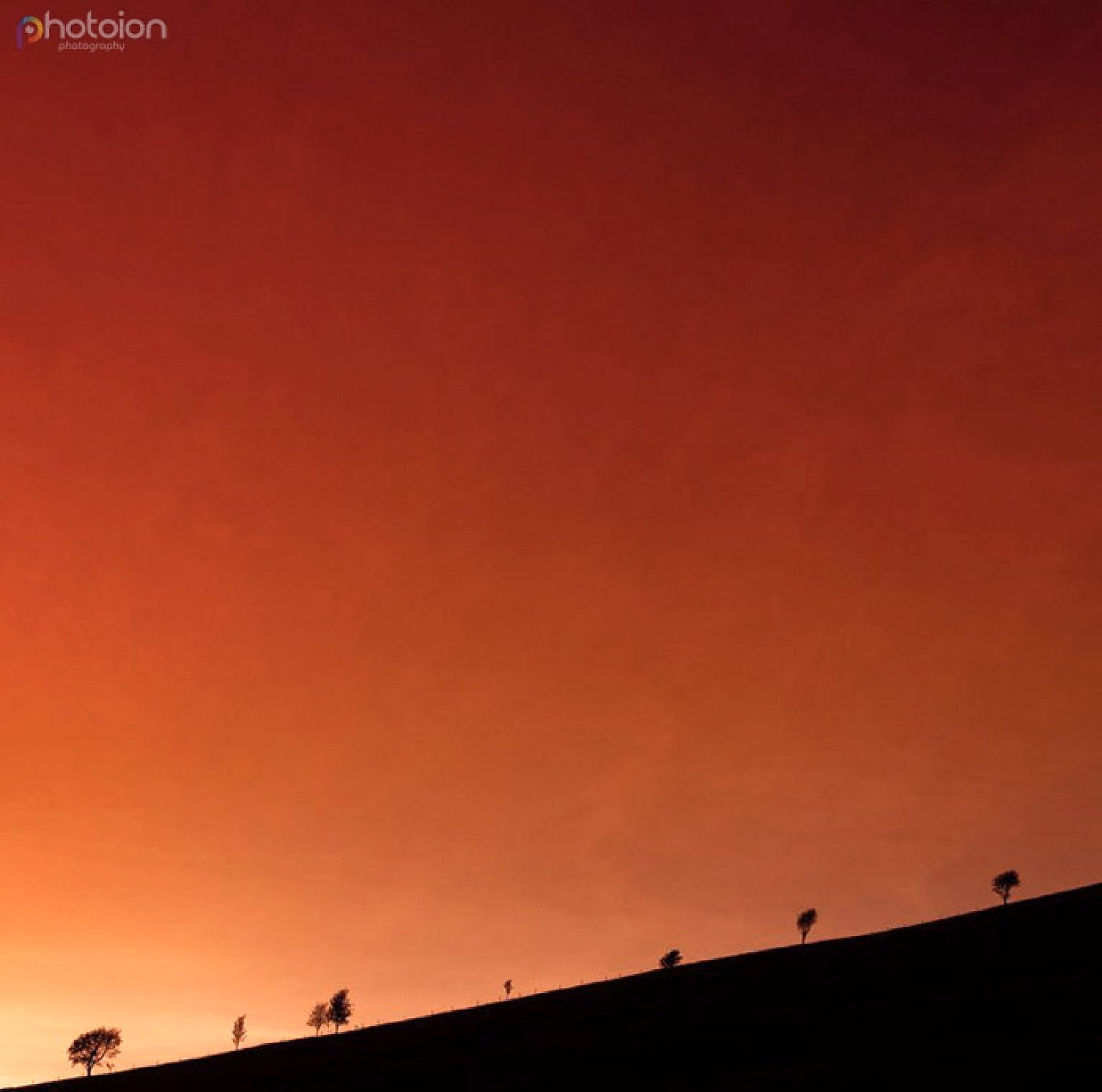 Conceptual landscape photography