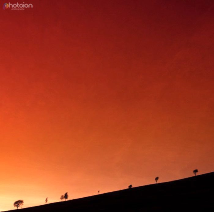 Conceptual landscape photography