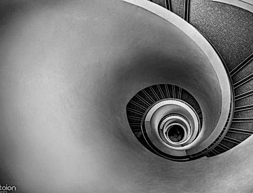 Black and White Photography Workshops Stair Case
