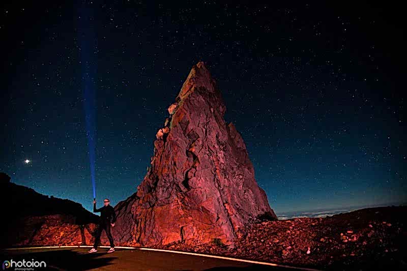Selfie taken by our tutor Ion Paciu in La Palma, Canary Islands
