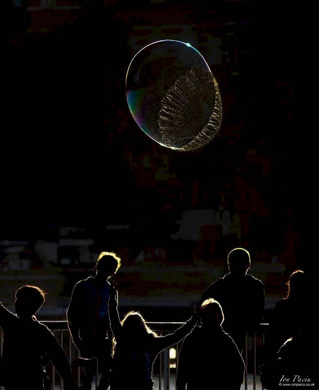 High Speed Photography - Soap Bubble Bursting