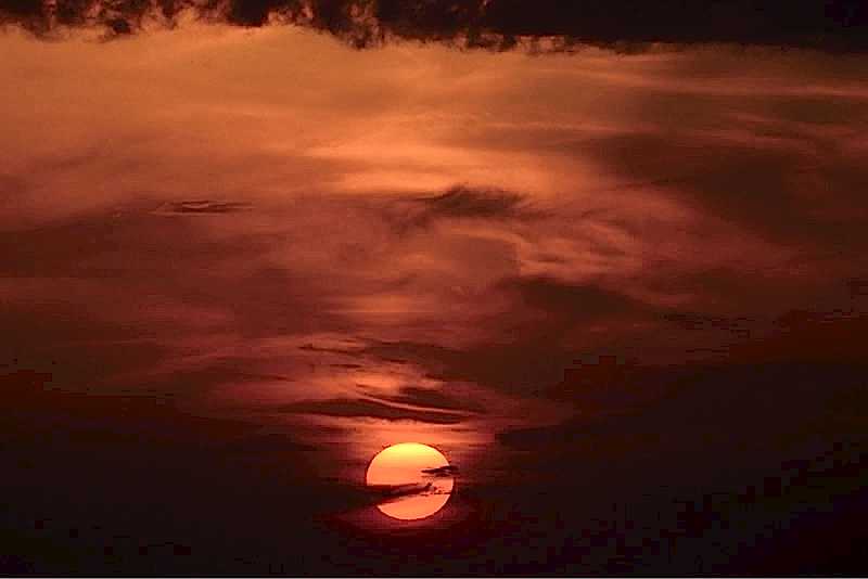 sunset in Montenegro